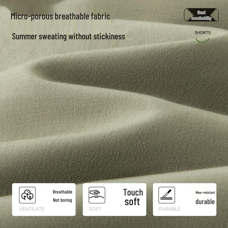 MINISO Men's Quick-Dry Ice Silk Cooling Sports Shorts