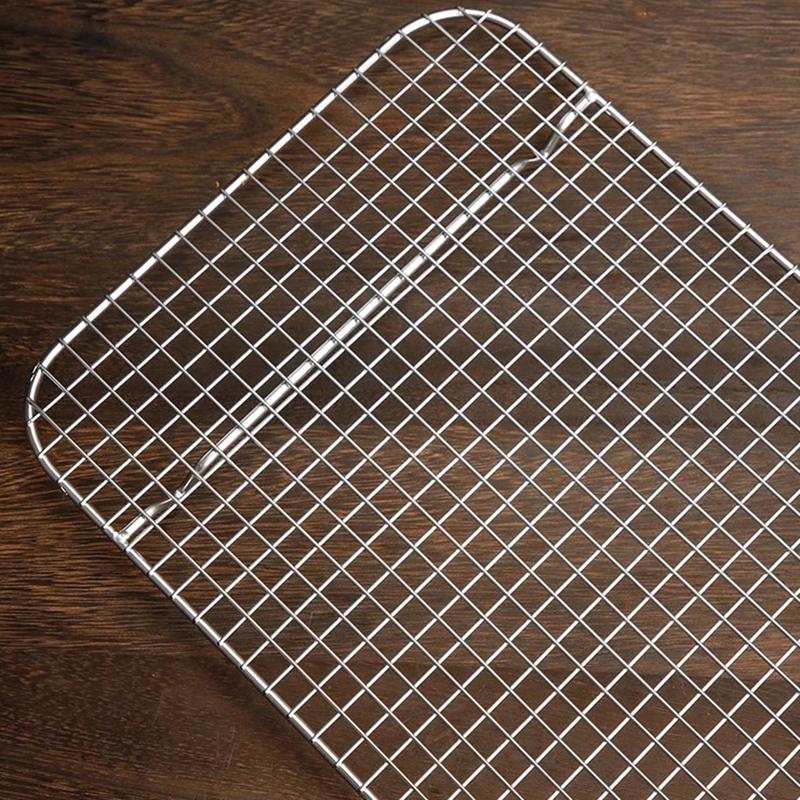 Решетка для охлаждения хлеба для барбекю из нержавеющей стали, подставка для сушки, решетка для охлаждения, противень для выпечки, бытовые инструменты для выпечки, кухонные принадлежности