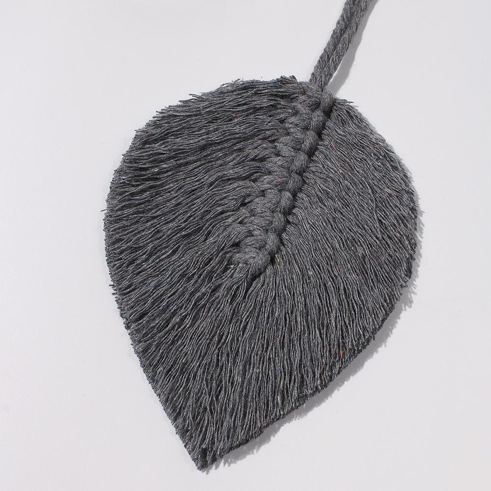 Curtain Tiebacks Cotton Rope Leaf Shape Curtains Straps Home Decoration Curtain Holders Accessories