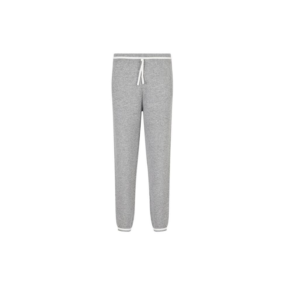 Emporio Armani Спортивные брюки с цветовыми блоками и шнуровкой для мужчин, низ, серый 6L1PXJ1-MJRZ1-0630