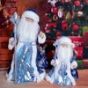 Рождественские электрические куклы Снегурочки для пожилых людей, детские игрушки для пения и танцев, подарок для детей, куклы Санта-Клауса, фигурки, безделушки