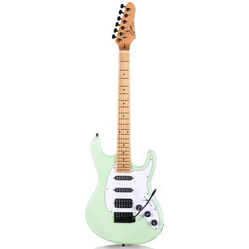 Grote Modern-GST Electric Solid Body Guitar for Beginners (Surf Green)