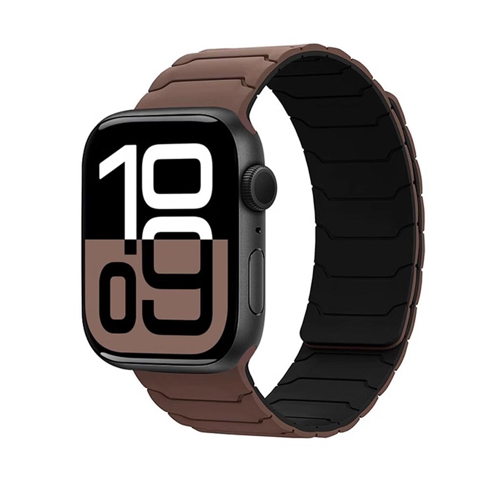 Магнитные ремешки для Apple Watch 11 Ремешок 46мм 42мм 45мм 44мм 40 41 Звеньевой браслет ремешок IWatch Серии SE 10 9 8 7 6 5 Ultra3 49мм