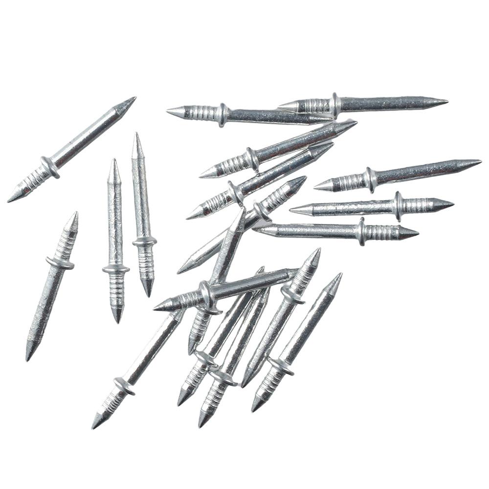 100PCS Invisible Double-Head Screws Invisible Nail Plank Fixing Seamless Nail  Skirting Line