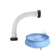 40/150cm White Pool Pump Hose Filter Pump Hose Pool Pump Replacement Hose For 11535 Replacement Pool Hose For Hot Tubs
