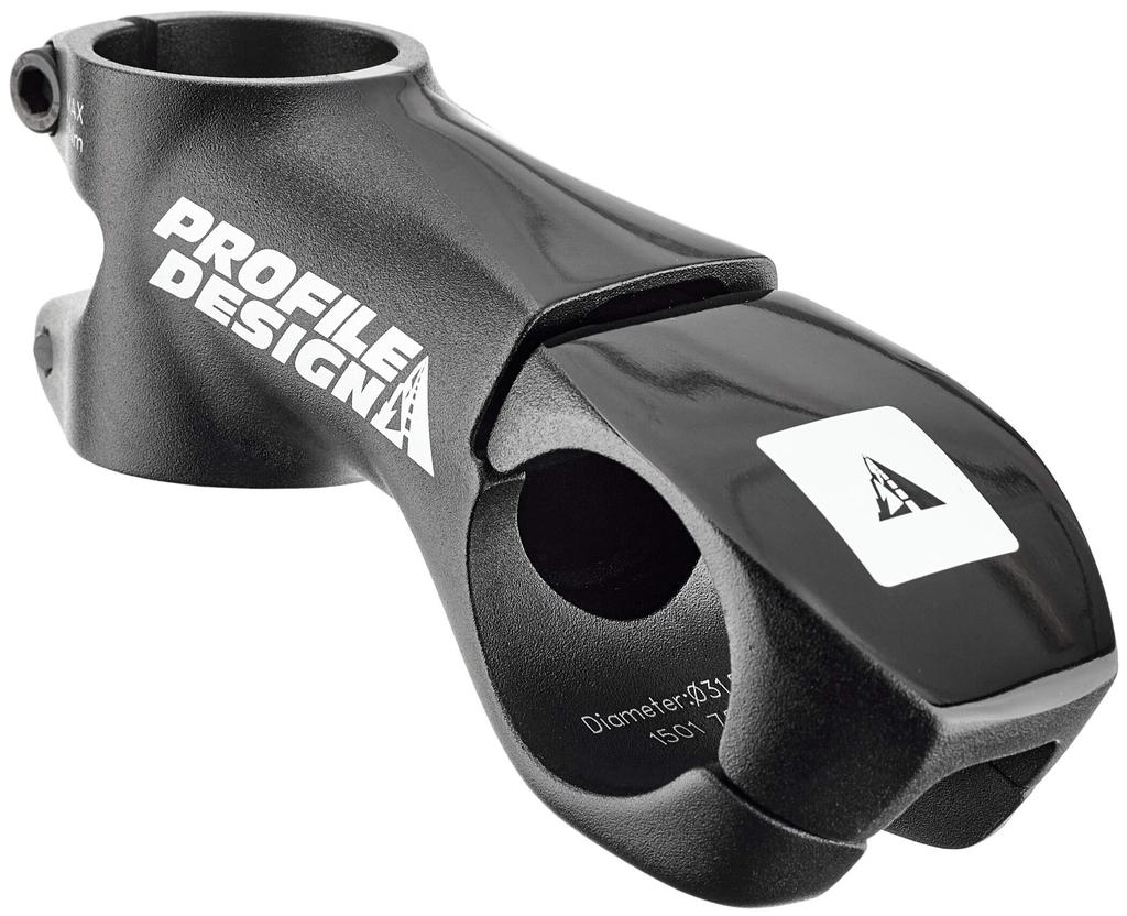 PROFILE DESIGN AERIA Вынос без зажима Черный x 70 мм (31.8mm) 290930001, 73°