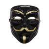 Hackers Mask White V For Vendetta Halloween Face Mask Costume Cosplay Party Costume Fright Props Halloween Party Decorations