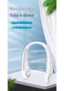 Lightweight Portable Neck Fan: 3-Speed Adjustable, Rechargeable, Ideal for Students, Office & Travel