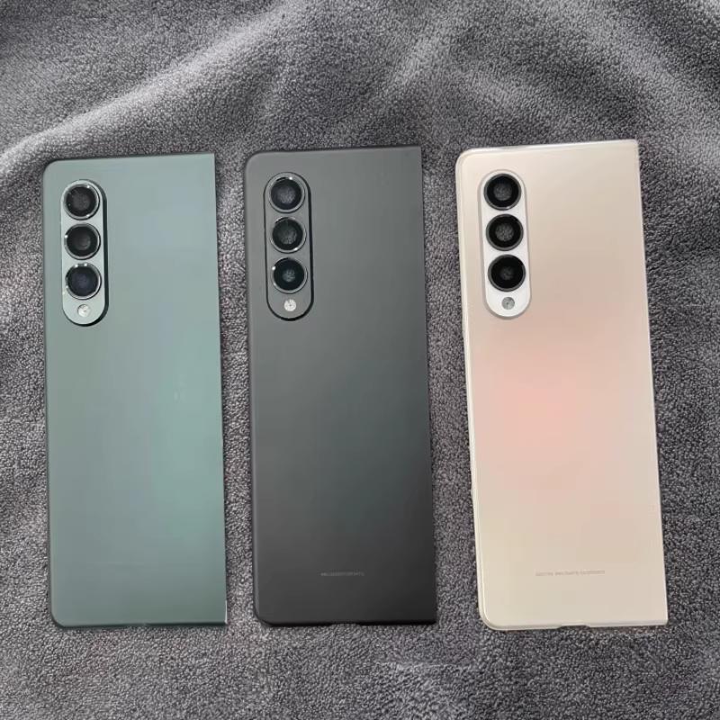 back glass For Samsung Galaxy Z fold 3 f926 5g glass back cover rear panel housing replacement with camera lens