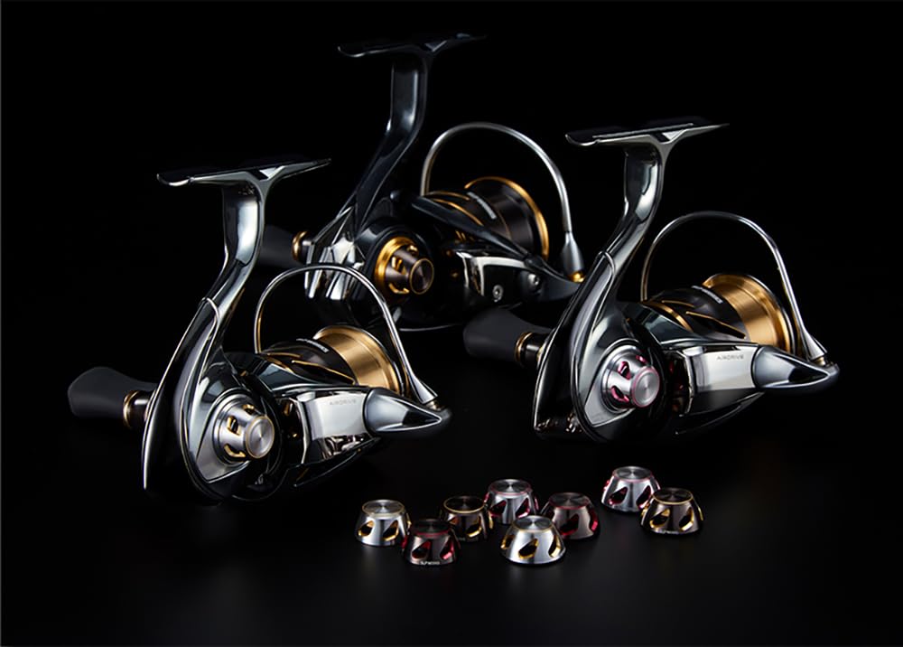 SLPWORKS 22 SLPW Spinning Handle Cap S Black