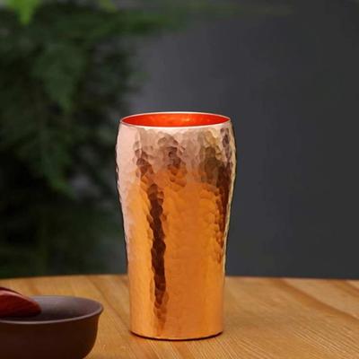 Кружка из чистой меди для кофейного порошка, кружки, кованая вручную, посуда для напитков, чайная чашка и пивная кружка, кружки