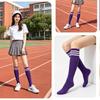 5 Pairs of Winter Warm Knitting Socks for Women Knee Calf Socks Women's Socks Striped Party Performance Socks Calf Socks Sports JK Academy