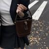 Сумка - Ретро-сумка - Сумка через плечо с косым ремнем - Модная женская сумка - Сумка-ведро