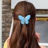 Женские волосы коготь бабочки в форме противоскользящих зубов дизайн заколка для волос на затылке сильная ручка держатель для волос