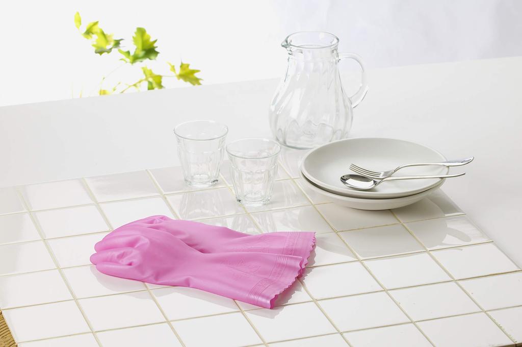 Перчатки Showa Cooking Care Nice Hand Strut Touch L Size Sapphire Blue 1 пара перчаток/рука