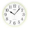 Wall Second Hand Clock, Radio-Controlled Clock, White, Analog, Standard, Night-Time Stop, IQ-481J-7JF