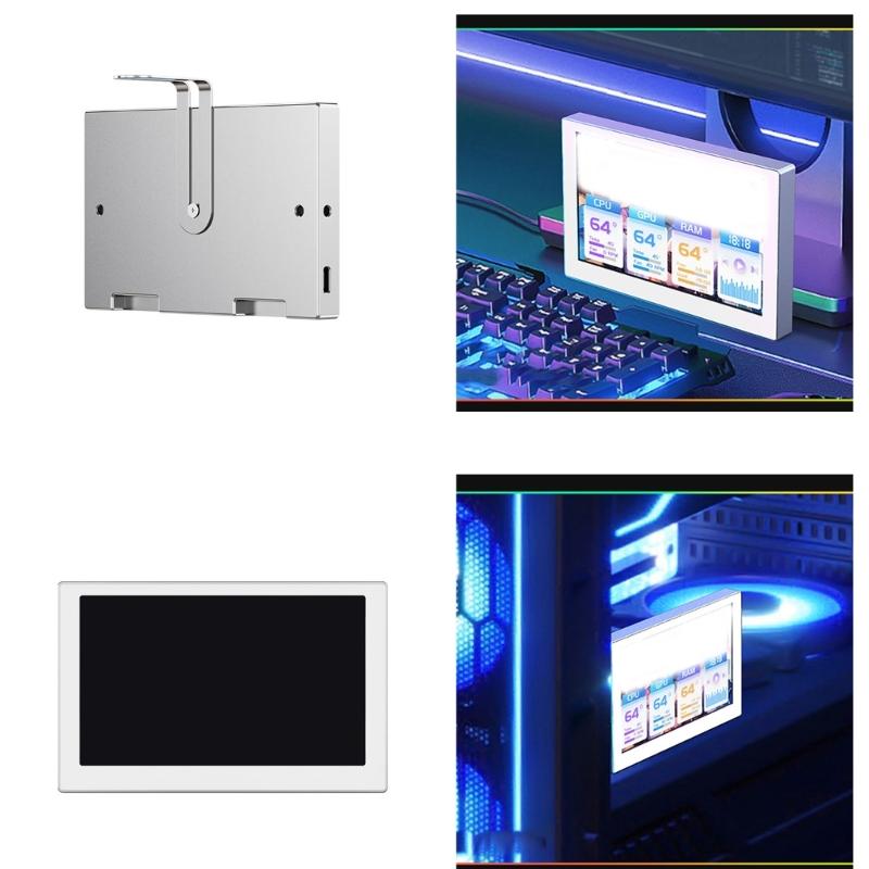 5-дюймовый IPS Type C вторичный экран компьютерные ЖК-мониторы динамика отображения поддержка вертикального экрана 800x480