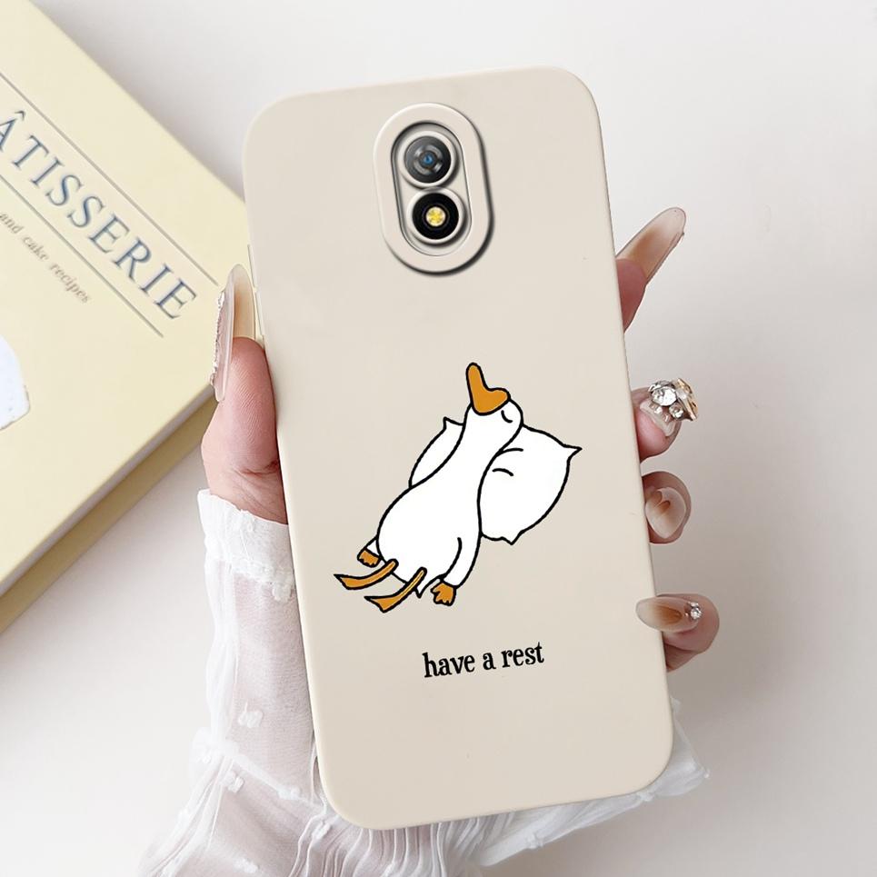 For Itel A16 / Itel A16 Plus Phone Cases Cover Flowe Rabbit Panda Avocado Soft Silicone Protective Bumper itela16 a16+ a16plus