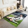 Cristiano Ronaldo Trophy Celebration Floor Rug Office Rug Suitable for Living Rooms Outdoor Playrooms Dormitory Antislip Carpet Decorate Offices