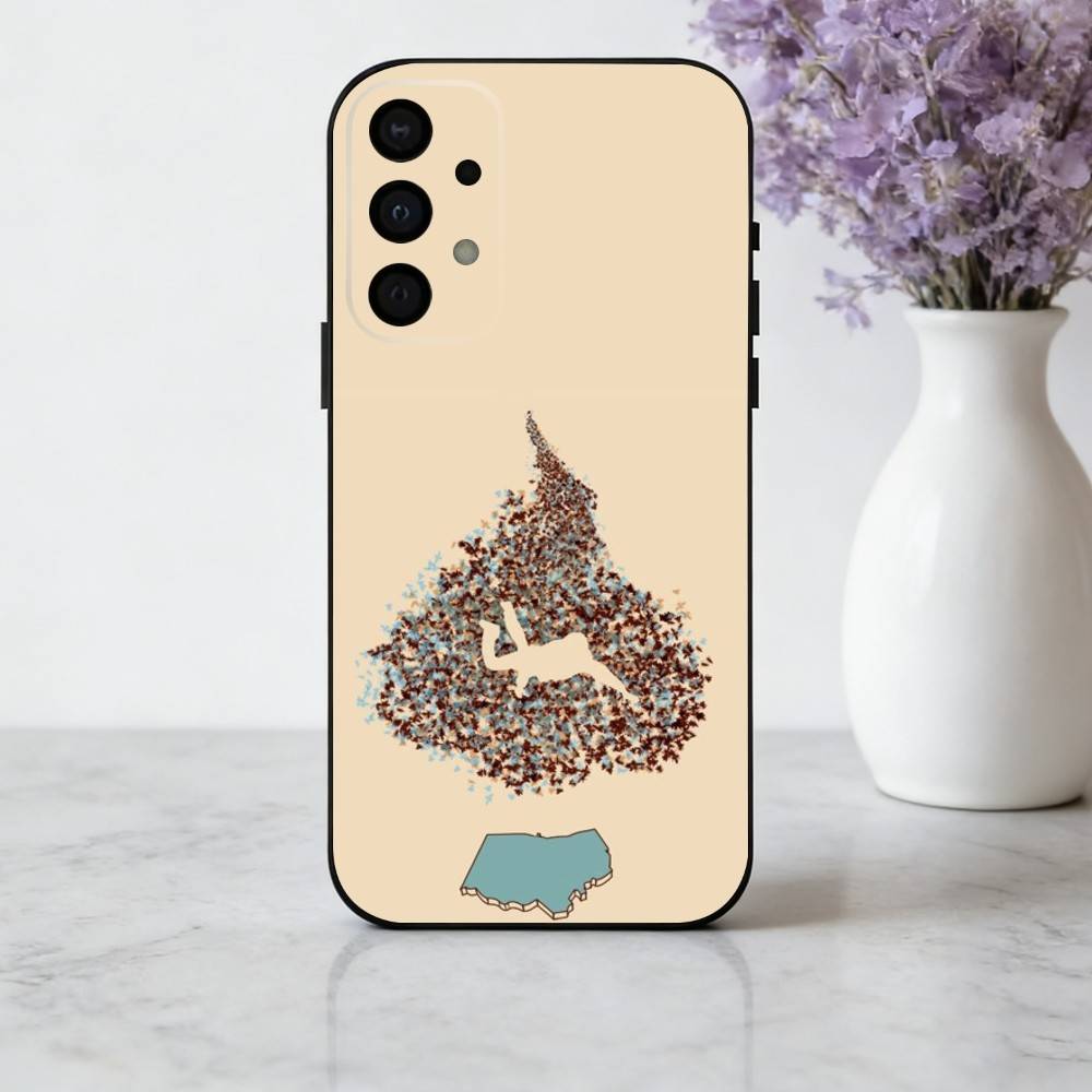 Чехол для телефона Rockin T-The N-National Band для Samsung Galaxy A73, A72, A71, A70, A53, A52, A51, Другие Мягкий черный корпус