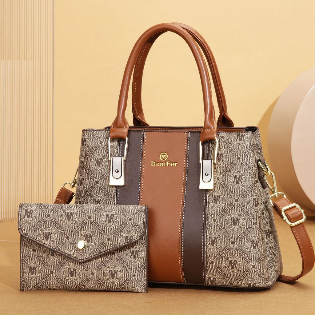 Large Capacity Women's Bag Retro Fashion Shoulder Messenger Bag High Sense Handbag Women's Tote Bag Women's Bag