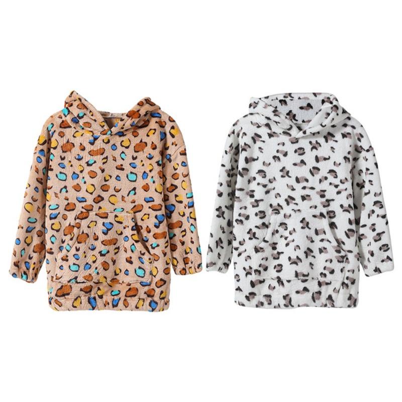 2-6 лет Детский пуловер с капюшоном Мягкий PULS пальто Передний карман