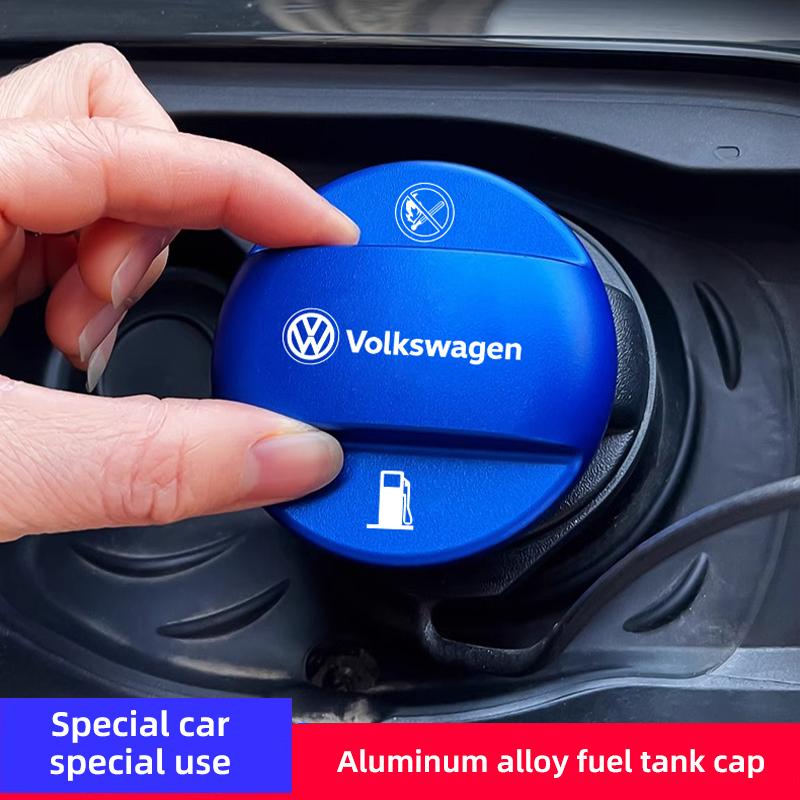 Volkswagen Car Fuel Filler Door Cover Fuel Tank Gas Caps Accessories For VW Golfn T-Cross Amarok T5 Phaeto Teramont ID3 Tiguan zl0
