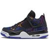 4 Retro Black Rush Violet GS Jordan BQ9043-005