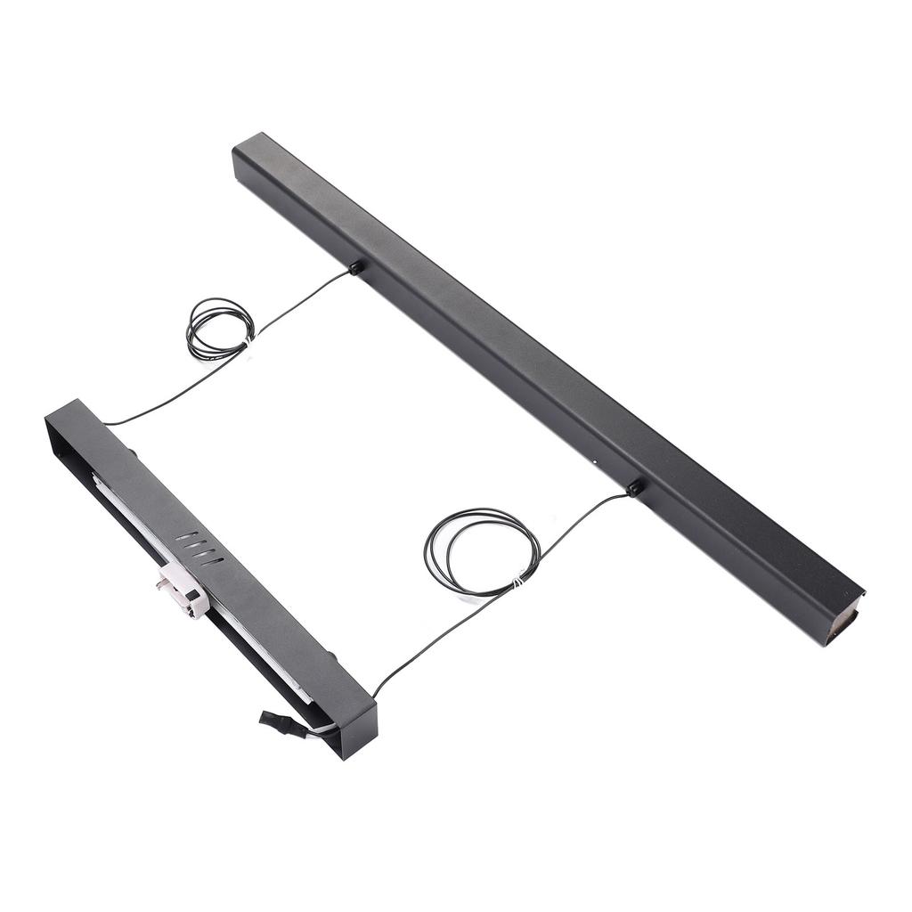 LED Chandelier Dimmable Modern Linear Pendant Light with Remote Control for Kitchen Island Living