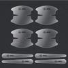 8PCS Car Door Handle Bowl Scratch Protective Stickers For Opel astra h astra j g corsa insignia zafira b vectra c corsa d vivaro XL1