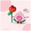 Creative Nanobrick Cartoon Fruit Micro Diamond Block Avocado Peach Orange Banana Building Brick Educational Toy For Kids Gifts