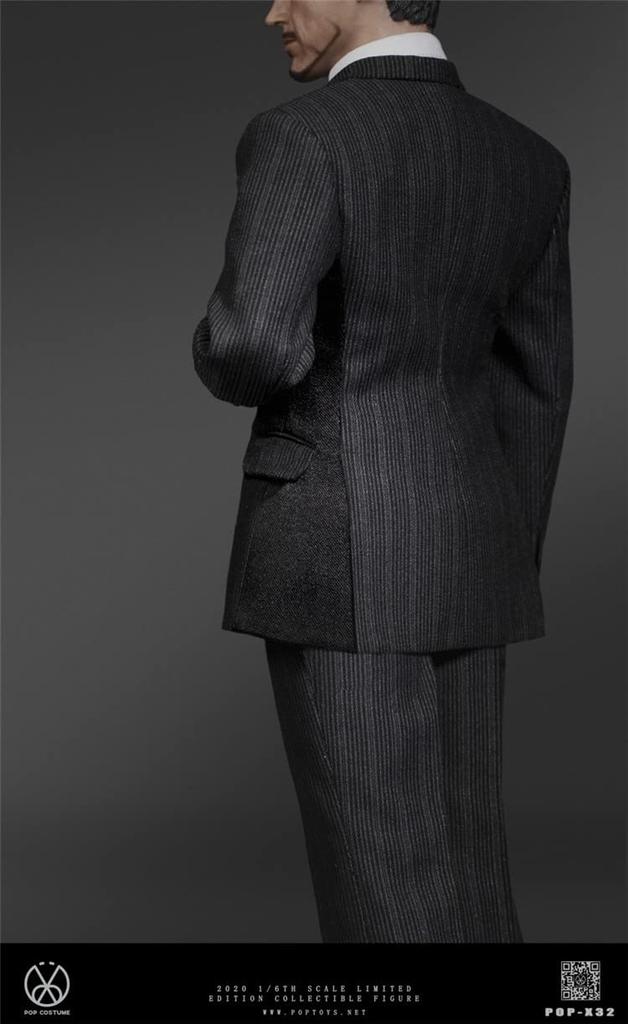 Масштабная фигурка POPTOYS мужской костюм одежда и обувь комплект шедевр версия и голова не [TOYBARJAPAN] 1/6 POP-X32 (Тело включено)