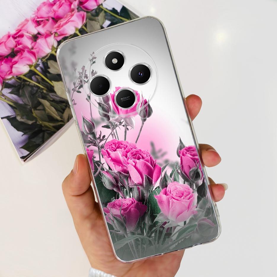 For Xiaomi Poco C75 Case Cute Cat Butterfly Painted Cover Soft Silicone Phone Case For Xiaomi Poco C75 C 75 PocoC75 Fundas Coque