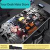 Mouse Pad Office Naruto Uzumaki Gamer PC Computer HD Print Desk mat Keyboard Anime Gaming Accessories Edge White Mousepad Carpet