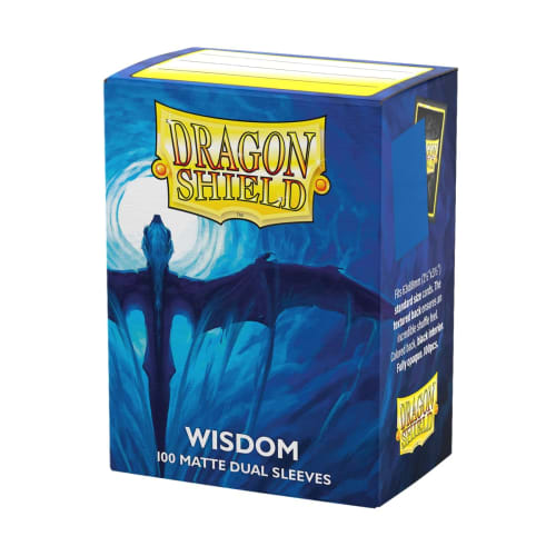 Dragon Shield Matte Dual Sleeves, Standard Size, Wisdom, 100 Sleeves, AT-15057