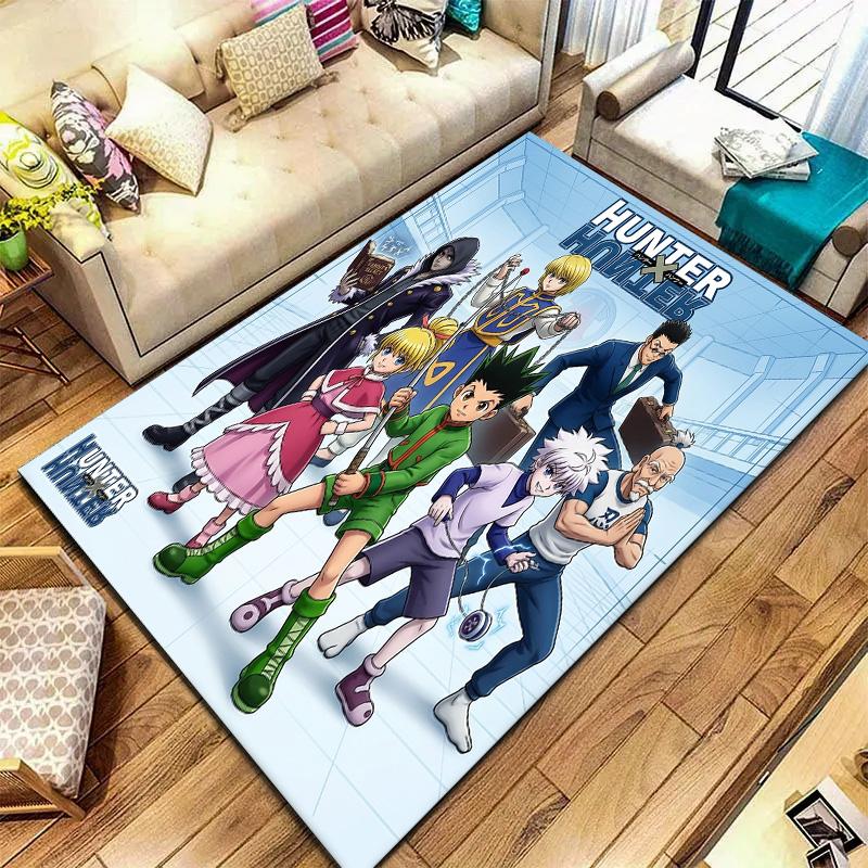 Hunter X Hunter Carpet Rug For Living Room Bedroom Home Sofa Decoration Kids Play Nonslip Floor Mat