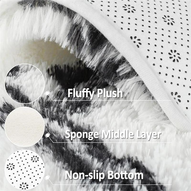 Домашние плюшевые ковры Мягкие ковры Пушистые ультрамягкие современные коврики для гостиной Игровые коврики для детей Спальня Домашний декор Детский коврик