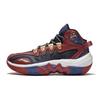 Li Ning Pioneer Team 2.0 Shock Absorbing Basketball Shoes Kids Sneakers Deep-Red Blue YKBS004-3