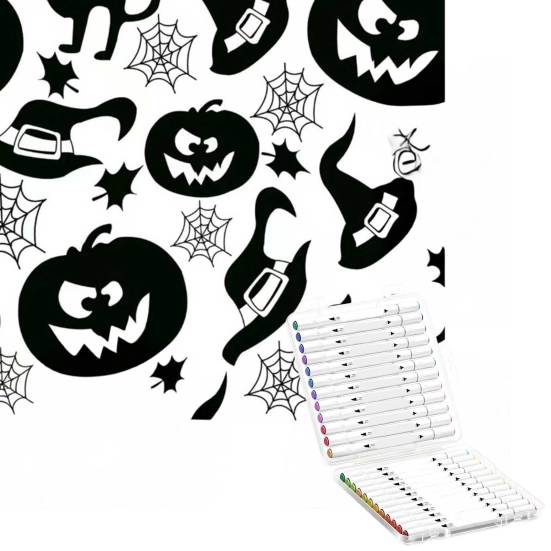 Одеяло-раскраска сделай сам, раскрась свое собственное одеяло, раскрашивание сделай сам с 24 маркерами, настраиваемое стирающееся пледовое одеяло для домашнего декора, вечеринки, арт-проект