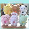 Adorable Plush Bunny Keychain Cute Rabbit Stuffed Animal Toy With Soft Pp Cotton For Bags And Keys