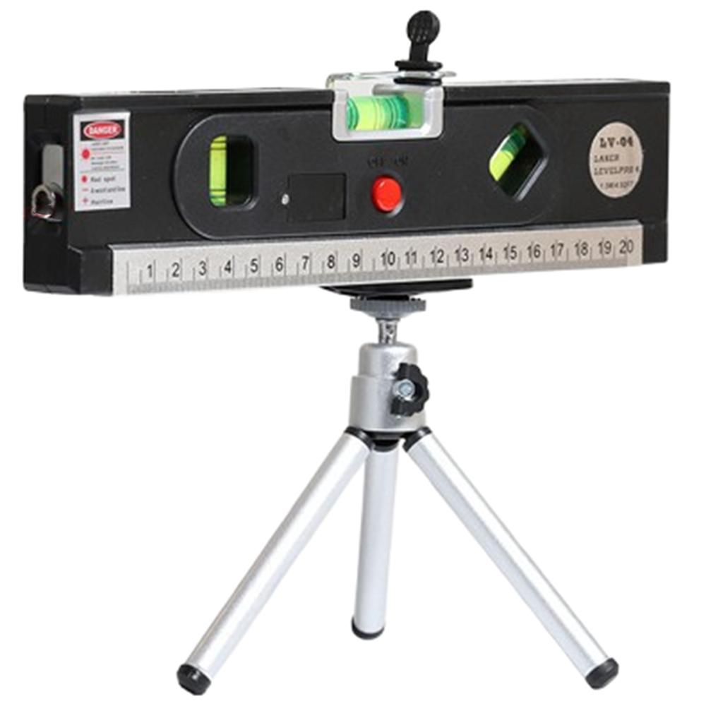 High Precision Laser Level 4 in 1 Vertical Measuring Tape Aligner Measuring Instrument