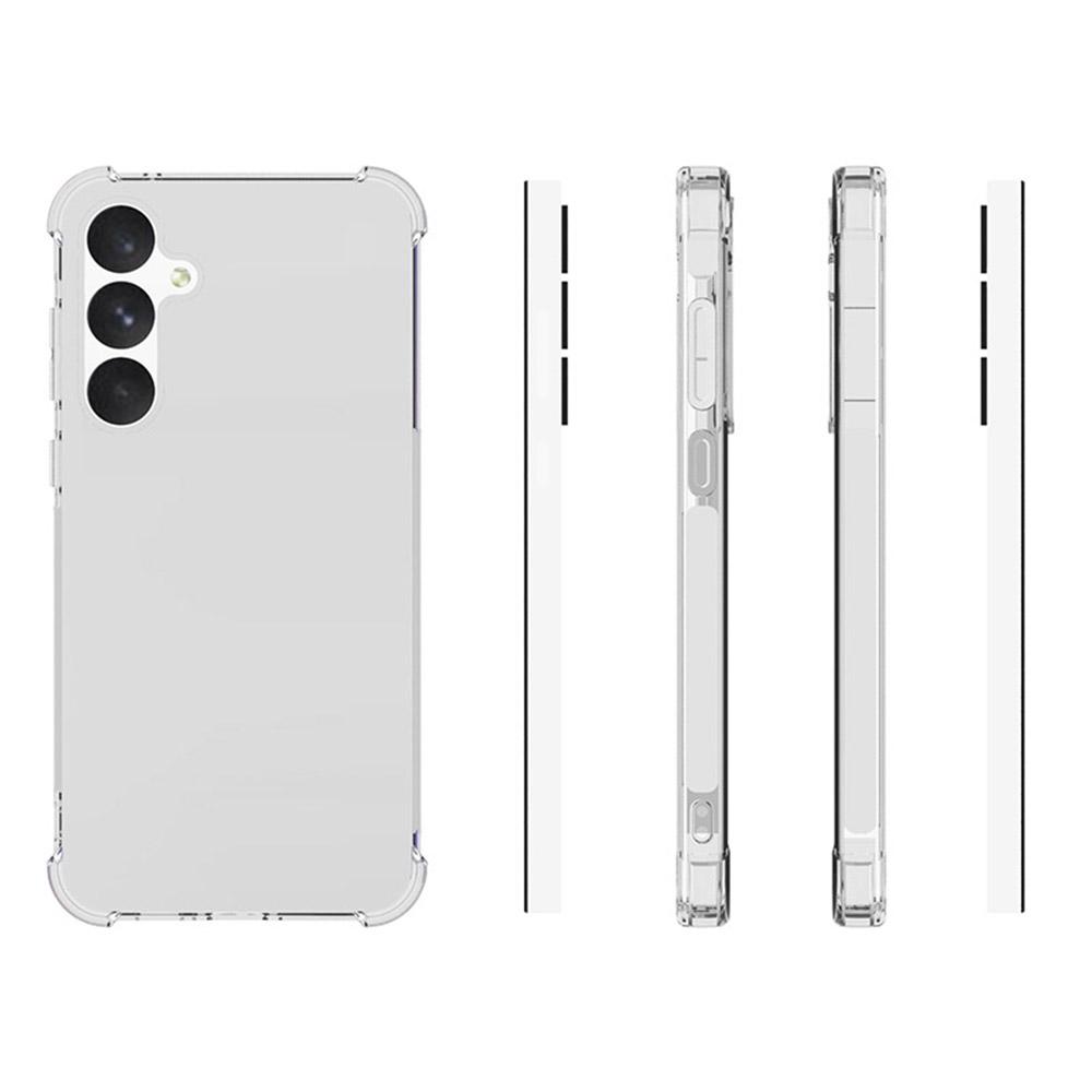 TYMEI For Samsung Galaxy A25 5G (Global) (161.0mm) Case Four Corner Shockproof 1.5mm Clear Phone Cover