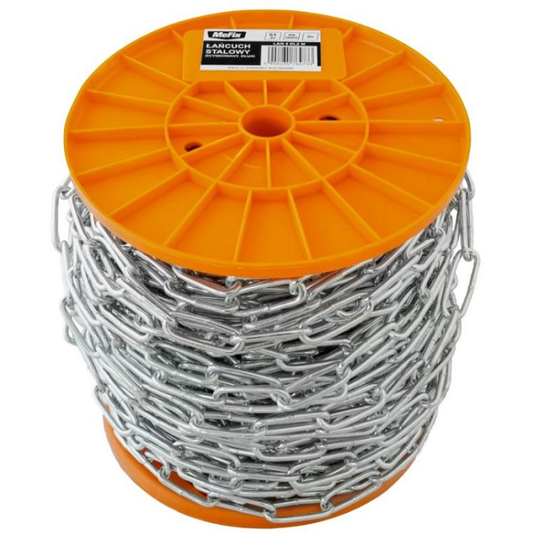 Long Chain D-2 10Mm Galvanized Meter - 12 Mb - Lan 10 Dlz M