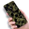 Камуфляжный Армейский Черный Силиконовый Чехол для Телефона Для Xiaomi POCO X3 X4 NFC F5 M3 M4 M6 X5 X6 Pro F3 F4 GT 5G C55 C65 M5