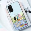 Cute Cartoon Barbapapa Phone Case For Samsung S 24 fe 25 Ultra plus 20 lite 21 30 22 23 24 22 Ultra 5G Fundas