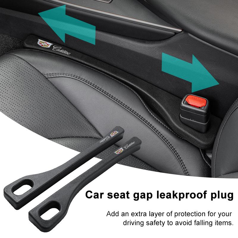 Car Seat Gap Filler Plugs Seat Seam Leak Strips Car Accessories For Cadillac Escalade XT5