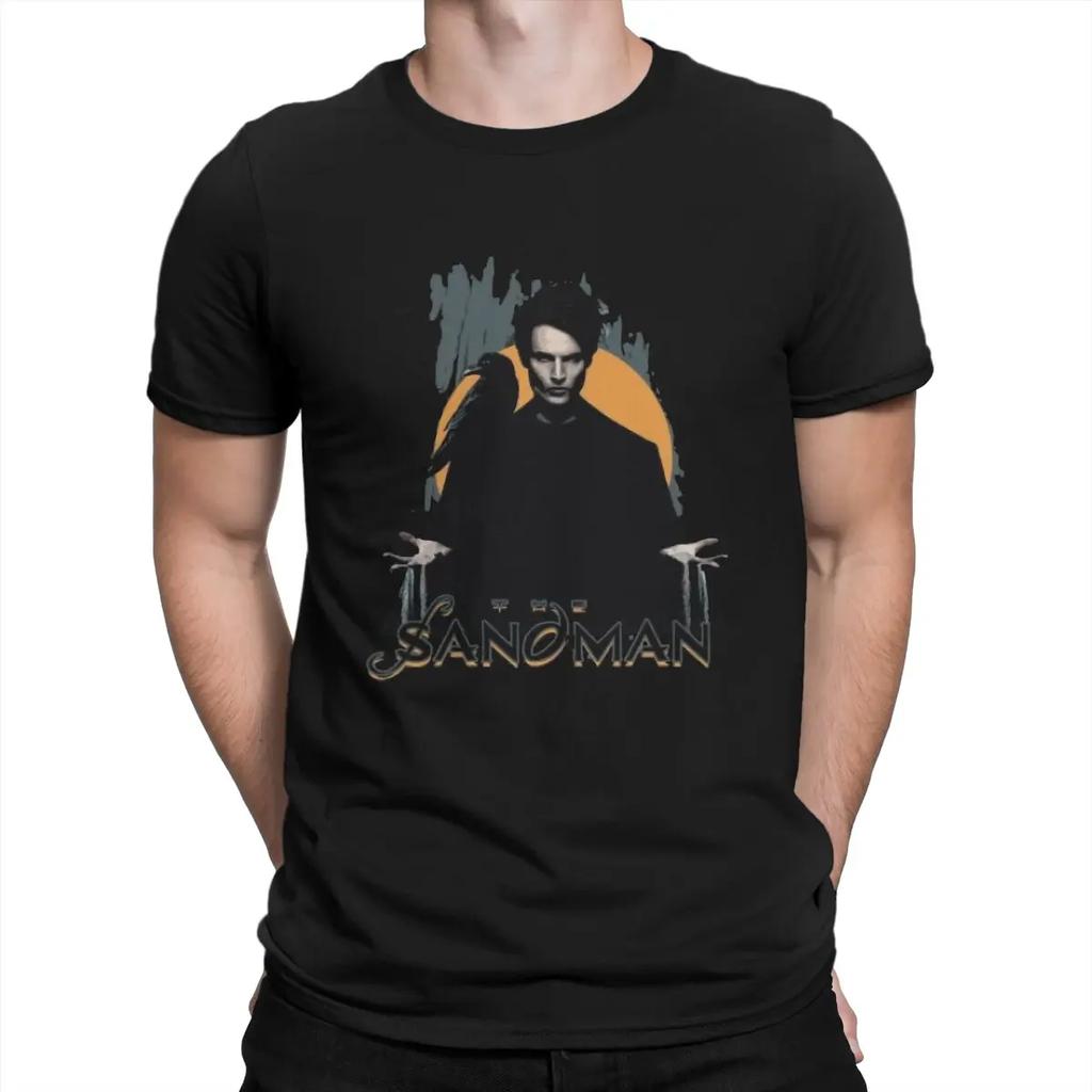 Raven And Sandmans T-Shirt The Sandman Funny Cotton Tees Crewneck Short Sleeve T Shirts Party Clothing Unisex
