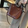 Women's Bag Crossbody Bag Large Capacity Bucket Bag All Senior Sense Shoulder Bag