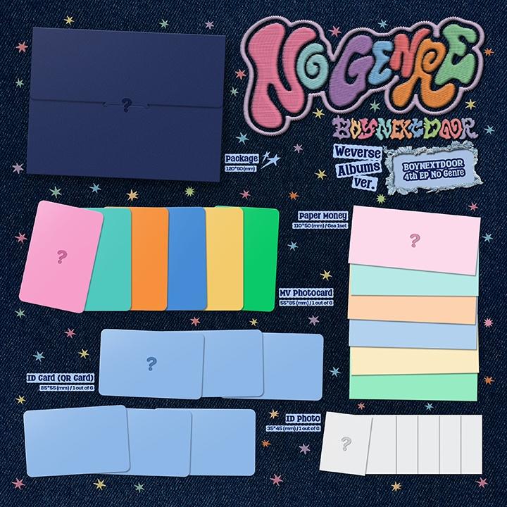 Предварительный заказ BOYNEXTDOOR 4th EP Album No Genre Weverse Albums ver. и Weverse POB