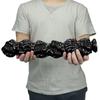 Огромный черный фаллоимитатор 41 см для анального секса, игрушка для взрослых для раба, анальная пробка, мягкий большой пенис, Фистинг, фетиш-ремни, XXL, целомудрие члена